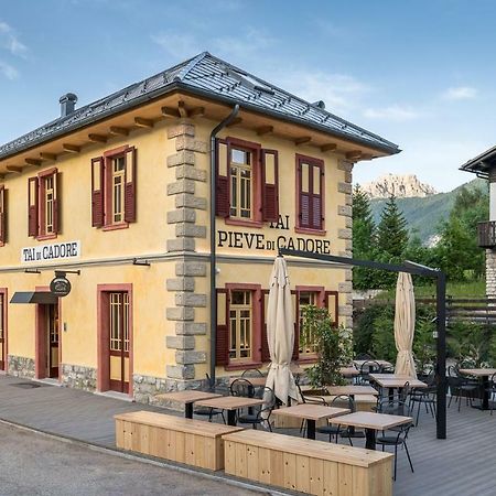 Alla Stazion Locanda Nelle Dolomiti ピエーヴェ・ディ・カドーレ エクステリア 写真