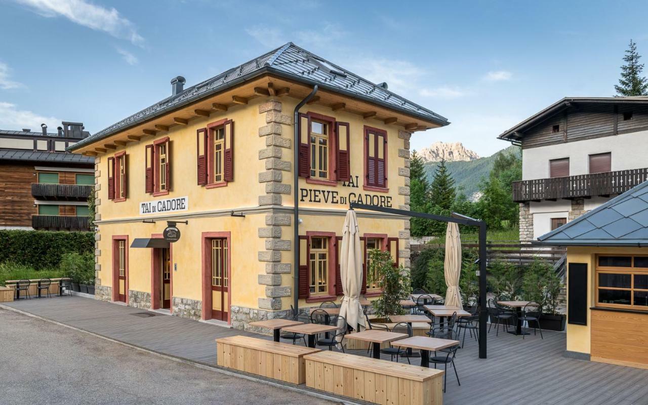 Alla Stazion Locanda Nelle Dolomiti ピエーヴェ・ディ・カドーレ エクステリア 写真