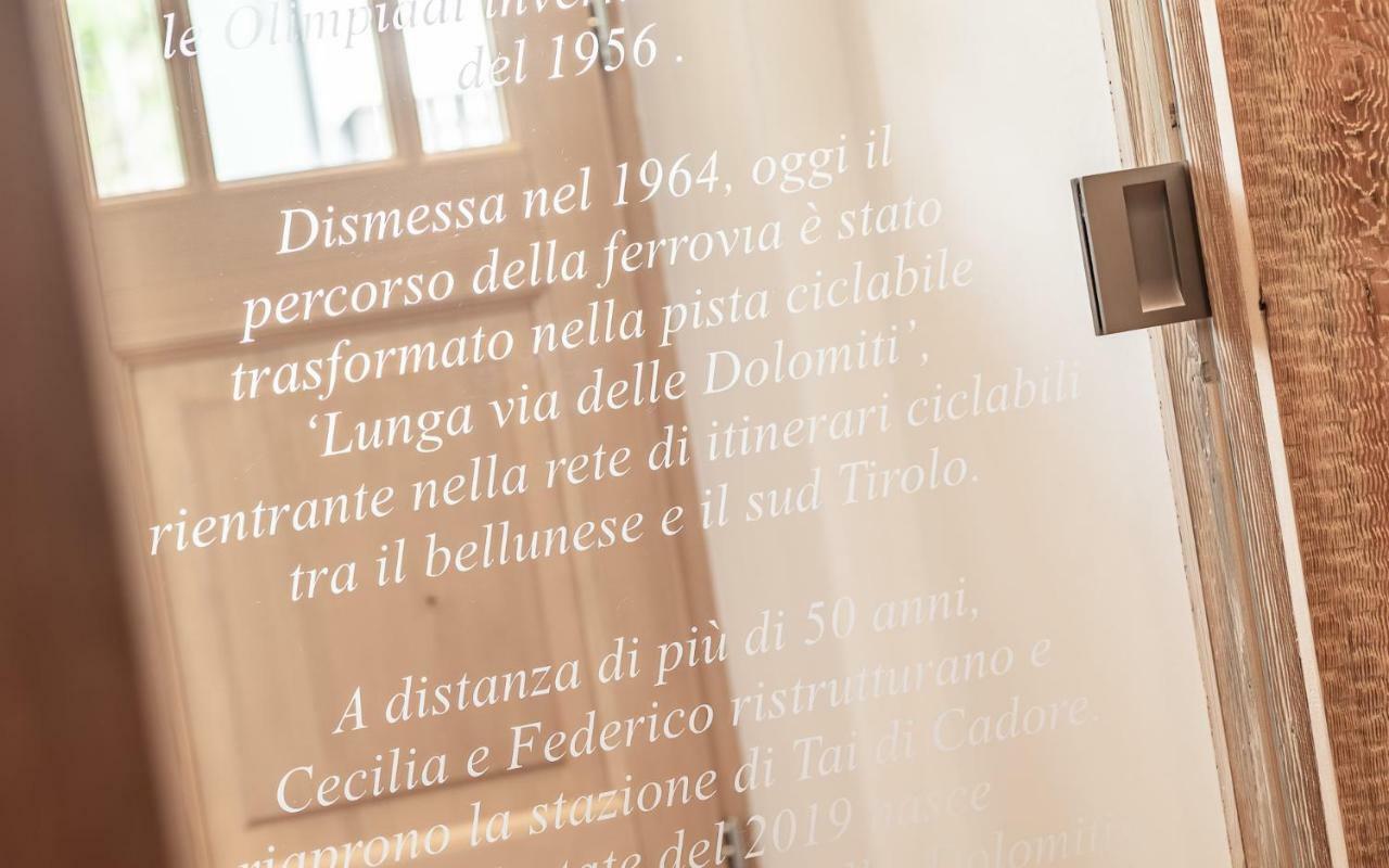 Alla Stazion Locanda Nelle Dolomiti ピエーヴェ・ディ・カドーレ エクステリア 写真